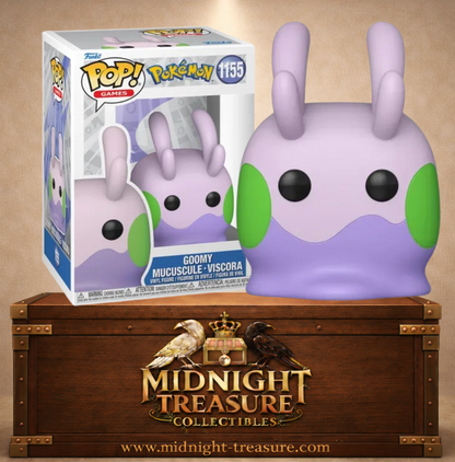 Funko Pop! Games N°1155 – Goomy (Mucuscule / Viscora), inspirée de Pokémon.