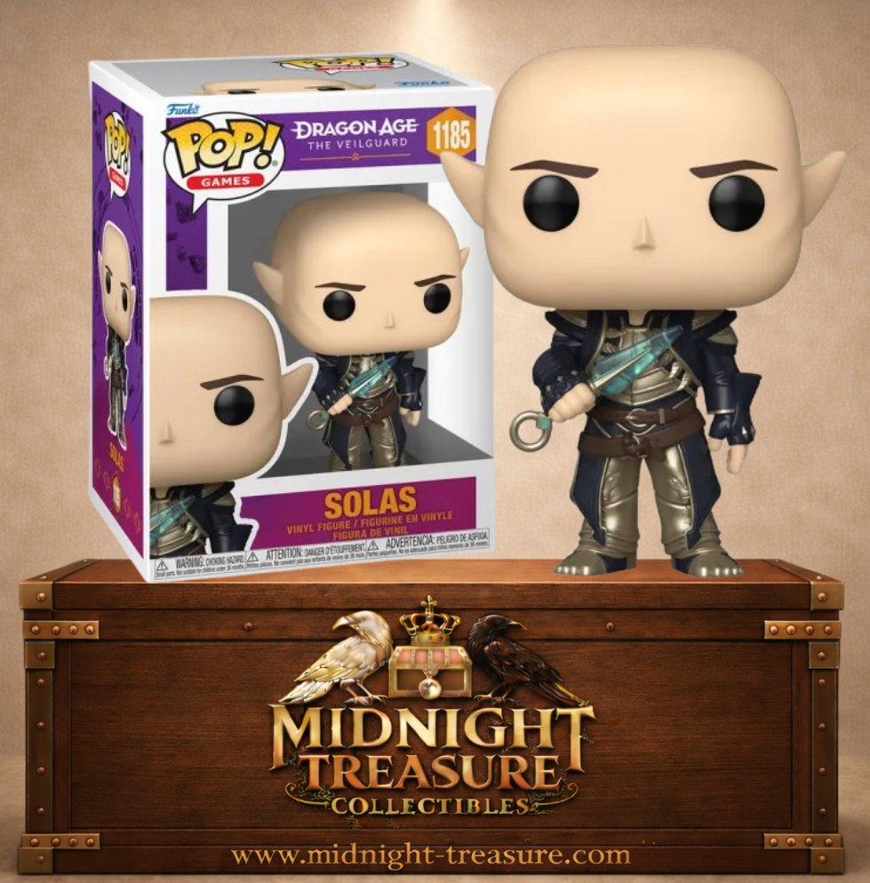 🧝‍♂️💚 Funko Pop! Games N°1185 – Solas – Dragon Age: The Veilguard (Dragon Age : La Garde du Voile) 💚🧝‍♂️