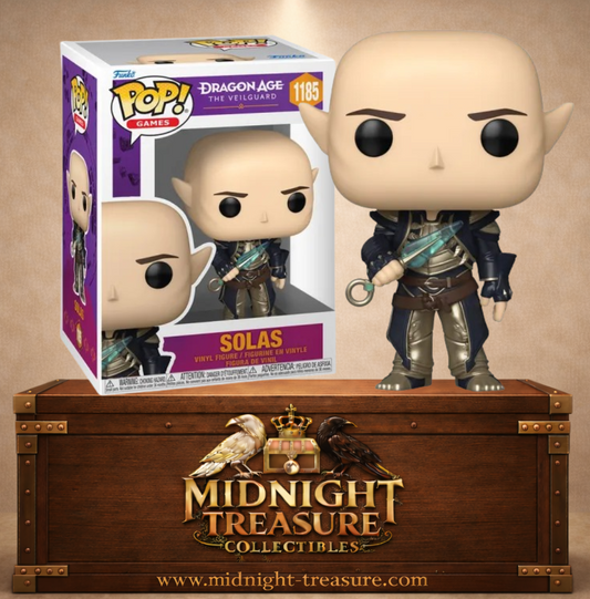 🧝‍♂️💚 Funko Pop! Games N°1185 – Solas – Dragon Age: The Veilguard (Dragon Age : La Garde du Voile) 💚🧝‍♂️