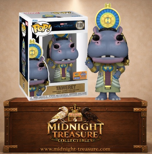Funko Pop! Marvel N°1189 Taweret Taouret avec tenue et coiffe égyptiennes, édition Wondrous Convention 2023 Moon Knight.