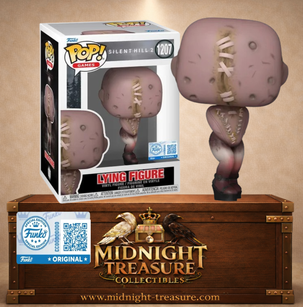Funko Pop! Games N°1207 – Silhouette Allongée Silent Hill 2 monstre cousu horreur.