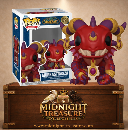 Funko Pop! Games N°1226 – Murkastrasza, version Murloc d'Alexstrasza, inspirée de World of Warcraft.