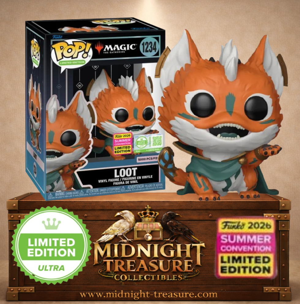 Funko Pop! Games N°1234 – Loot de Magic: The Gathering (Magic : L’Assemblée), Limited Edition Ultra (Édition Limitée Ultra) 5 000 exemplaires, Summer Convention 2026.