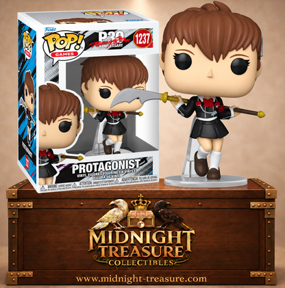 Funko Pop! Games N°1237 Kotone Shiomi avec naginata – Persona 3 Portable 30th Anniversary