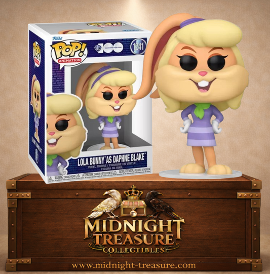 Funko Pop! Warner Bros. 100th Anniversary N°1241 – Lola Bunny déguisée en Daphné Blake de Scooby-Doo.