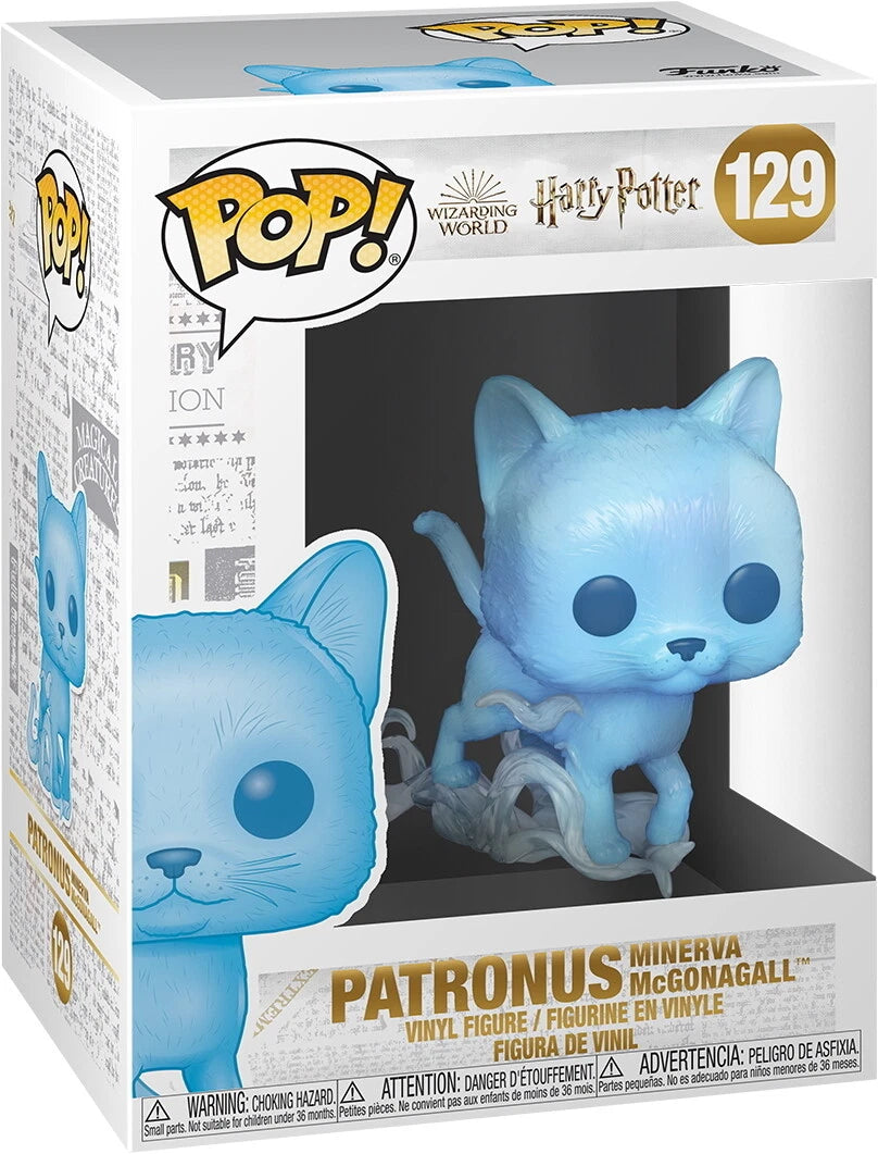 🐈‍⬛✨ Funko Pop! N°129 – Patronus Minerva McGonagall (Patronus de Minerva McGonagall) – Harry Potter ✨🐈‍⬛