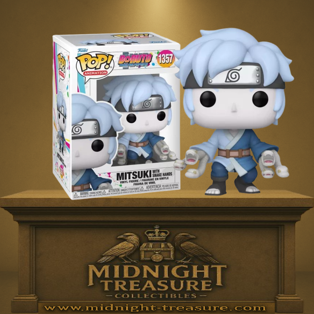 Funko Pop! Boruto – Mitsuki with Snake Hands (N°1357). Mitsuki utilisant sa technique des serpents, figurine Funko Pop Animation Boruto.