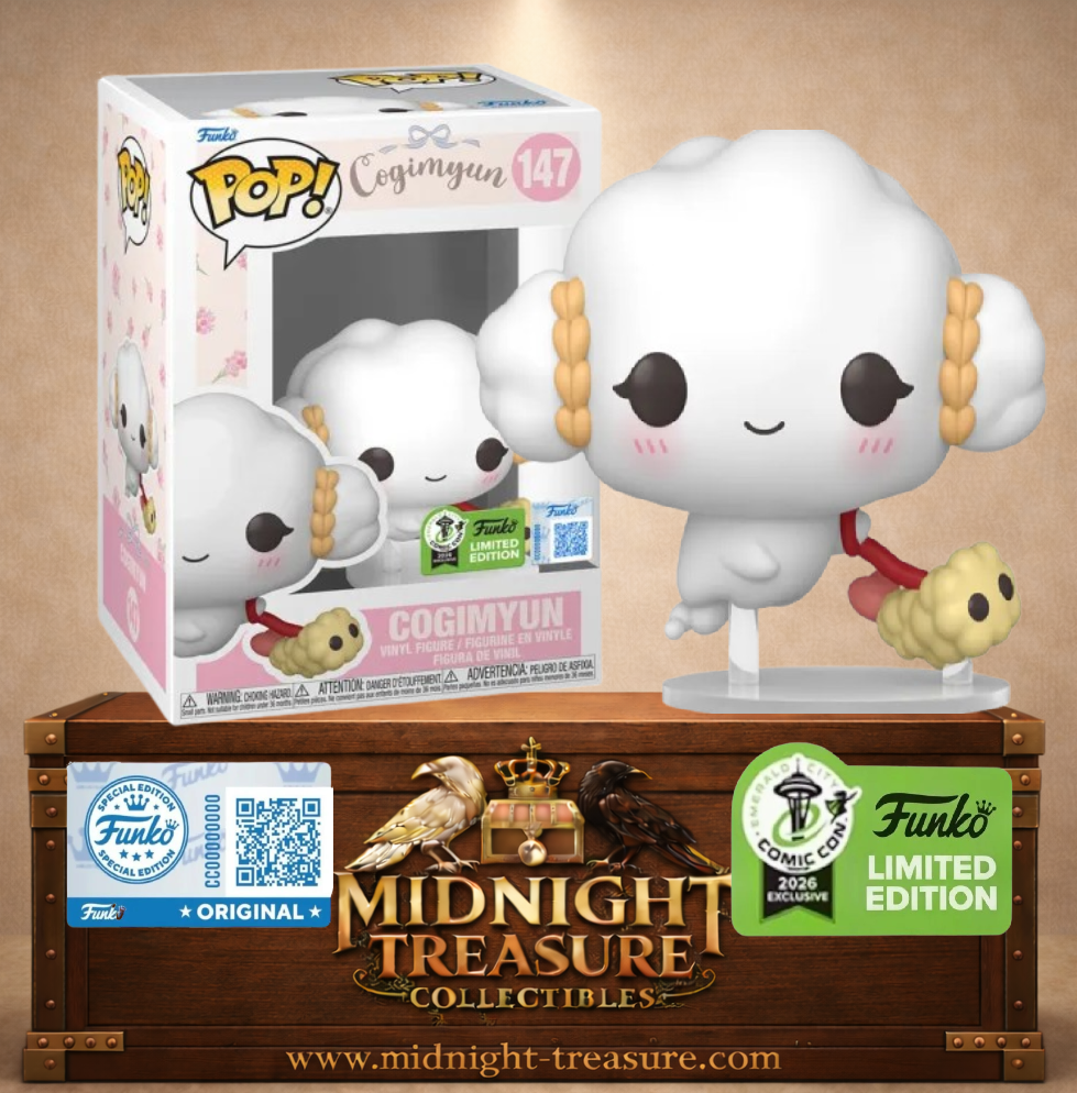 Funko Pop! N°147 – Cogimyun, édition limitée Emerald City Comic Con 2026 (ECCC 2026).