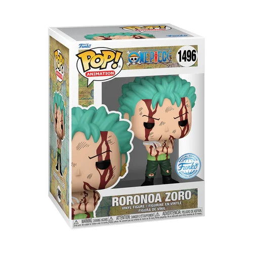🗡️🩸 Funko Pop! Animation N°1496 – Roronoa Zoro – Nothing Happened (Il ne s’est rien passé) – One Piece 🩸🗡️