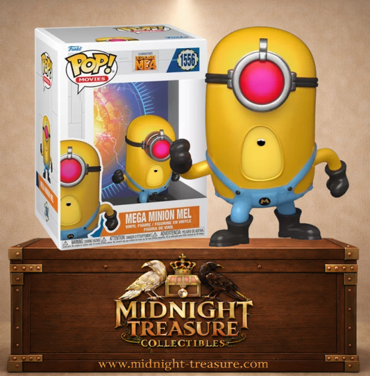 Funko Pop! Movies N°1556 – Mega Minion Mel avec son œil laser rouge, inspiré de Moi, moche et méchant 4.
