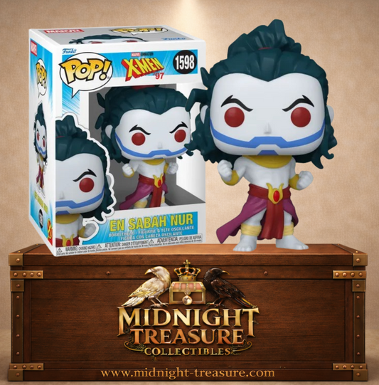Funko Pop! Marvel X-Men '97 N°1598 – En Sabah Nur, jeune version d'Apocalypse inspirée de l'Égypte antique et des événements de la saison 2 de X-Men '97.