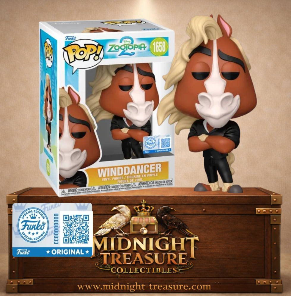 Funko Pop! Disney N°1658 – Brian Winddancer – Zootopie 2 maire costume élégant.