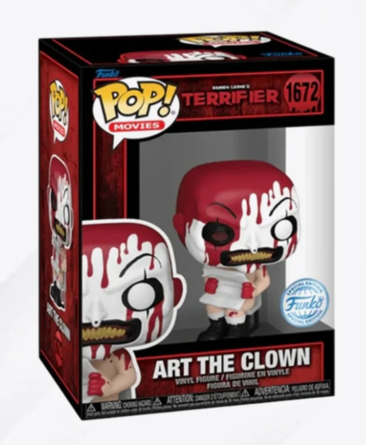 🎪🩸 Funko Pop! Movies N°1672 – Art the Clown – Terrifier 🎪🩸