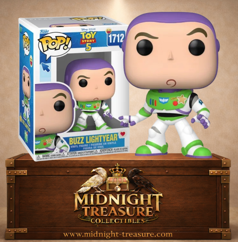 Funko Pop! Disney N°1712 – Buzz Lightyear (Buzz l'Éclair) dans sa combinaison de Ranger de l'Espace inspirée de Toy Story 5.