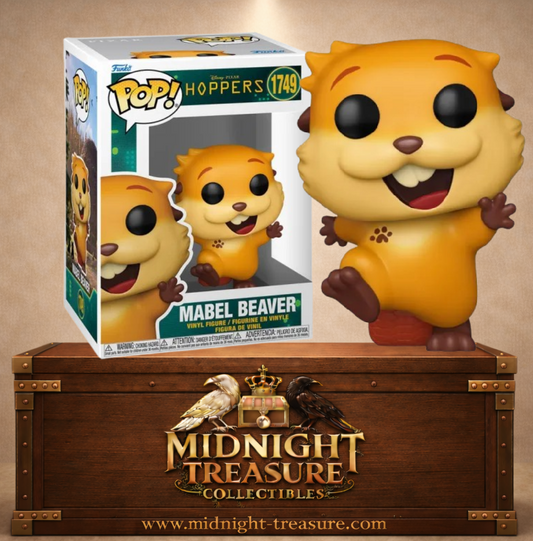 Funko Pop! Disney N°1749 – Mabel Beaver Hoppers figurine castor dynamique.