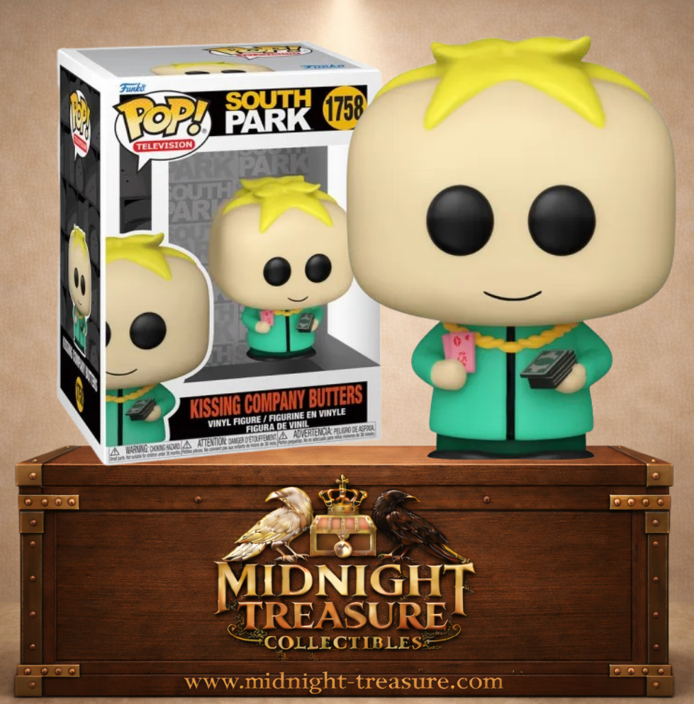 Funko Pop! Television N°1758 – Kissing Company Butters (Butters – Entreprise de Bisous), inspirée de South Park.