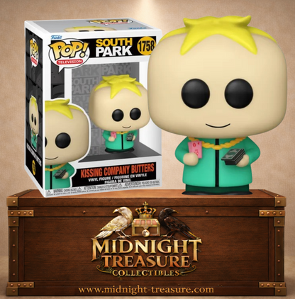 Funko Pop! Television N°1758 – Kissing Company Butters (Butters – Entreprise de Bisous), inspirée de South Park.