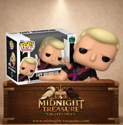 Funko Pop! Animation N°1759 – Zapp Brannigan Futurama allongé coupe humour.
