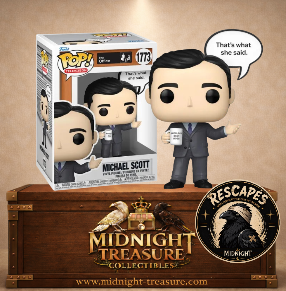 😂☕ Funko Pop! Television N°1773 – Michael Scott “That’s What She Said” – The Office ☕😂