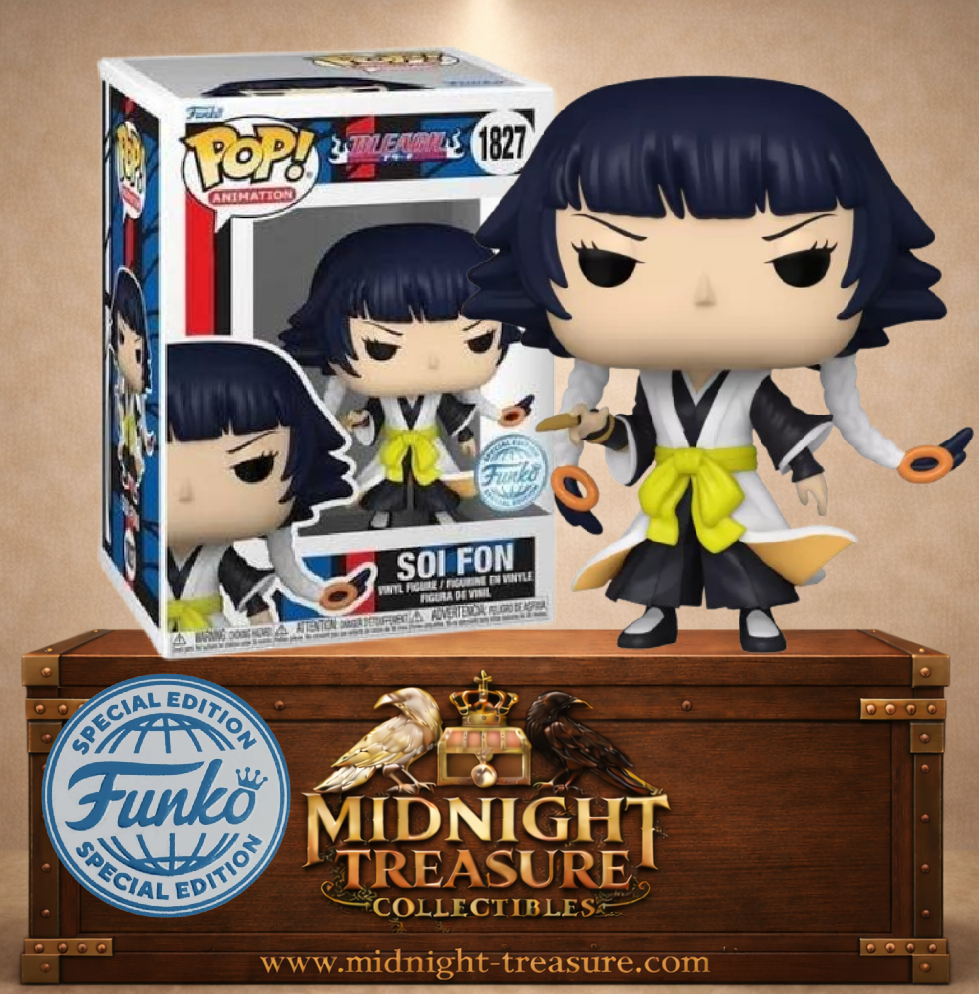 Funko Pop! Animation N°1827 – Soi Fon, édition Funko Exclusive inspirée de Bleach.