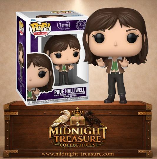 Funko Pop! Television N°1834 – Prue Halliwell – Charmed. Figurine mains levées utilisant la télékinésie.