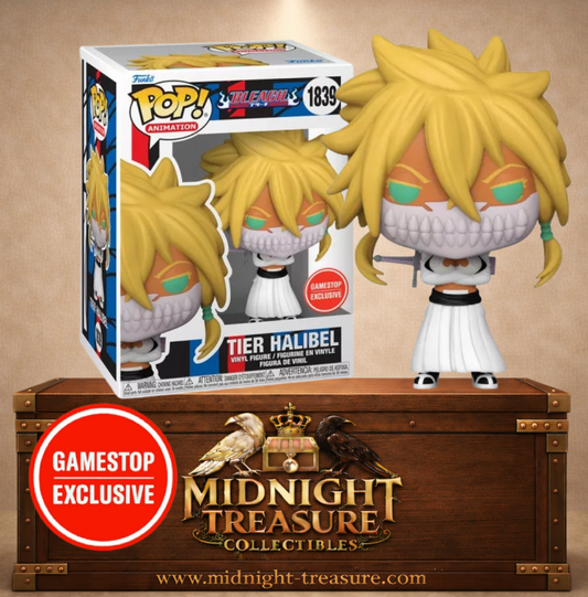 Funko Pop! Animation N°1839 – Tier Halibel Bleach GameStop Exclusive avec masque Arrancar.