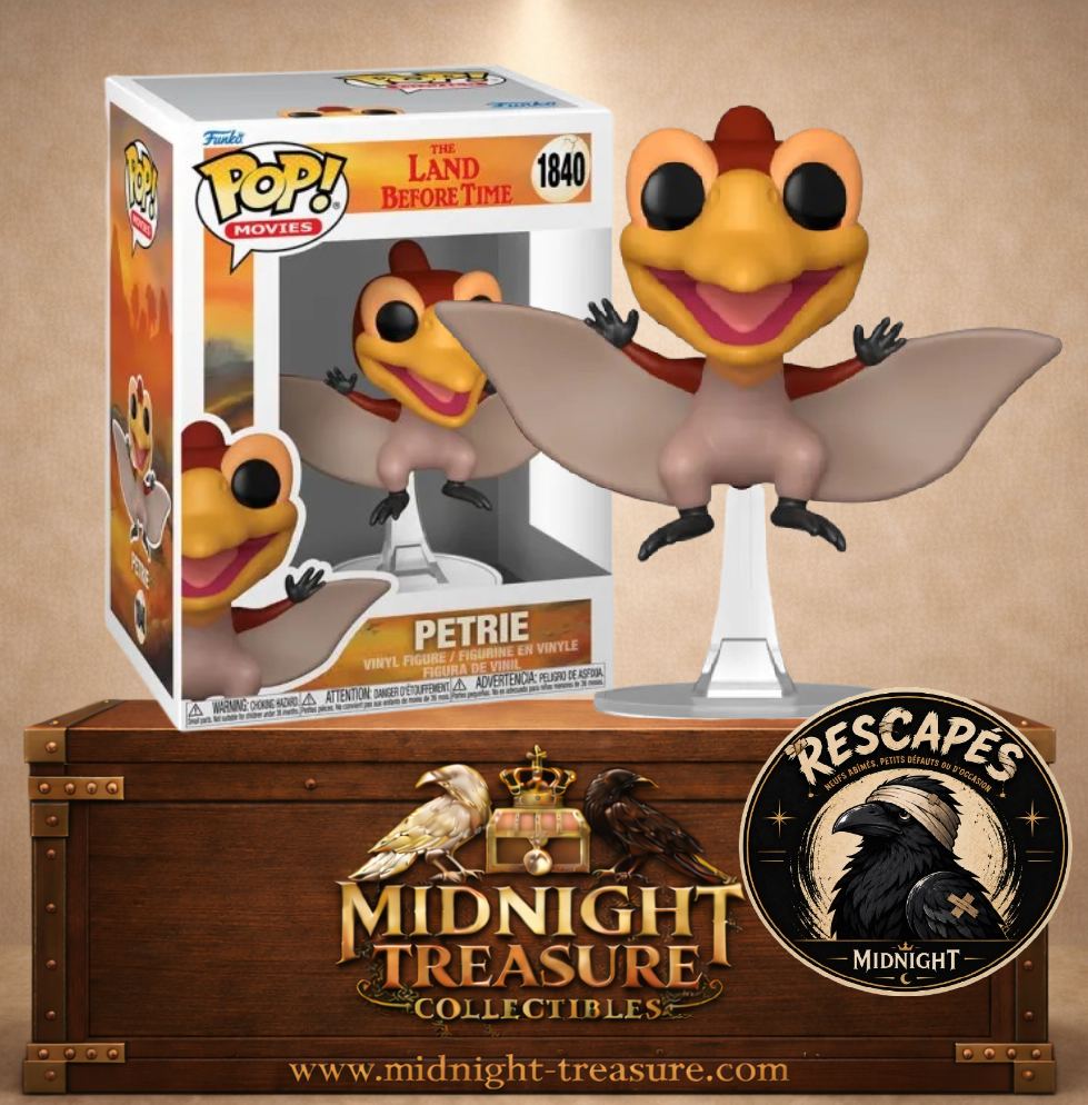 🪽🦕 Funko Pop! Movies N°1840 – Petrie – The Land Before Time (Le Petit Dinosaure et la Vallée des merveilles) 🦕🪽 PRODUIT RESCAPÉ