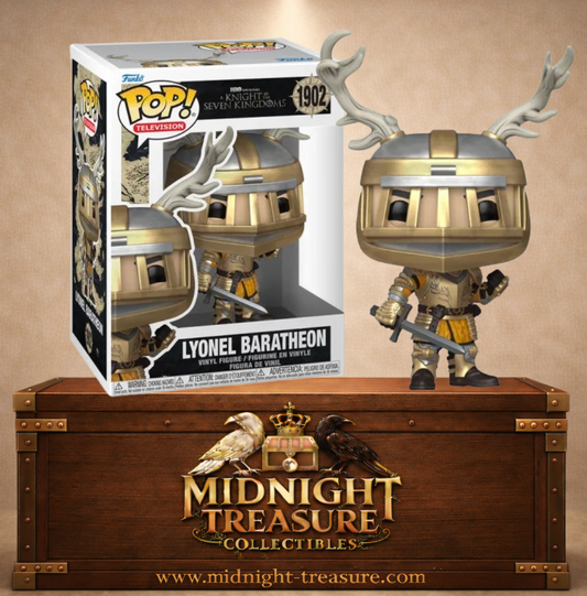 🦌⚔️ Funko Pop! Television N°1902 – Lyonel Baratheon – A Knight of the Seven Kingdoms (Un Chevalier des Sept Royaumes) ⚔️🦌