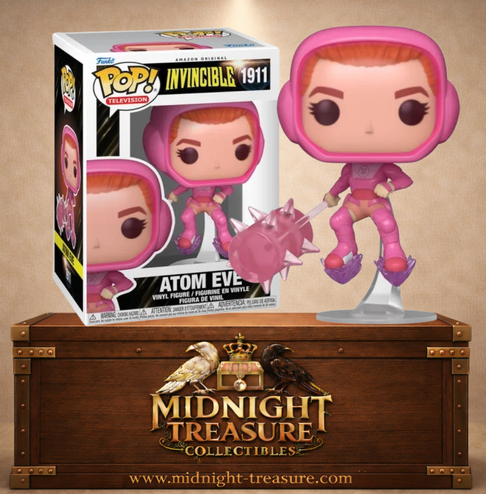 Funko Pop! Television N°1911 – Atom Eve utilisant ses pouvoirs de manipulation de la matière, inspirée de la série Invincible.
