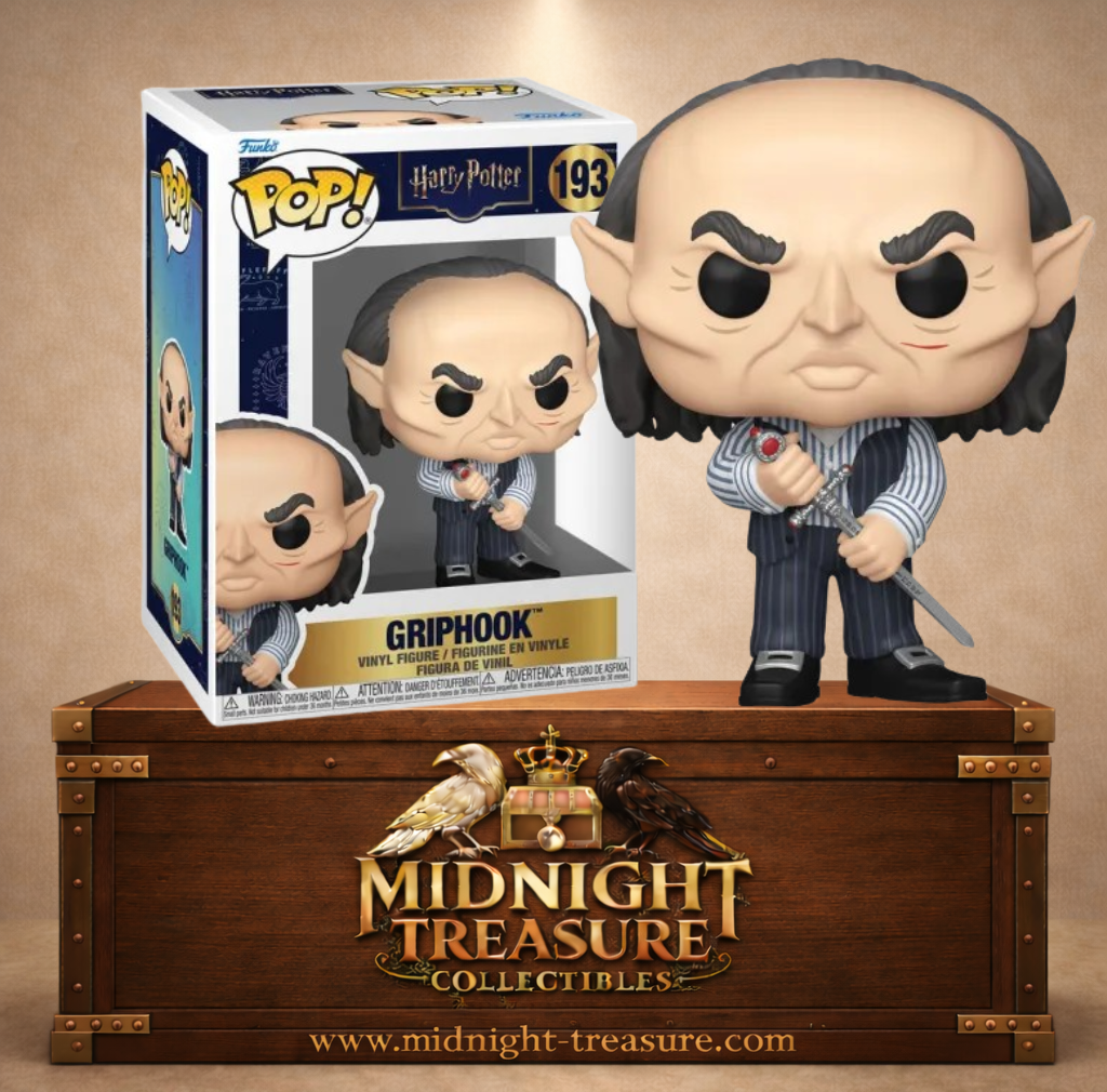 Funko Pop! Harry Potter – Griphook (Gripsec) (N°193). Gobelin tenant l’Épée de Gryffondor à Shell Cottage dans Les Reliques de la Mort.