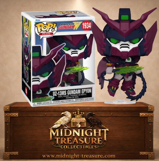 Funko Pop! Animation N°1934 – Gundam Epyon – Gundam Wing. Figurine avec fouet énergétique vert.