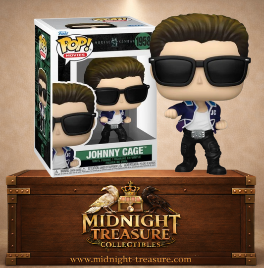 Funko Pop! Movies N°1958 – Johnny Cage Mortal Kombat lunettes combat.