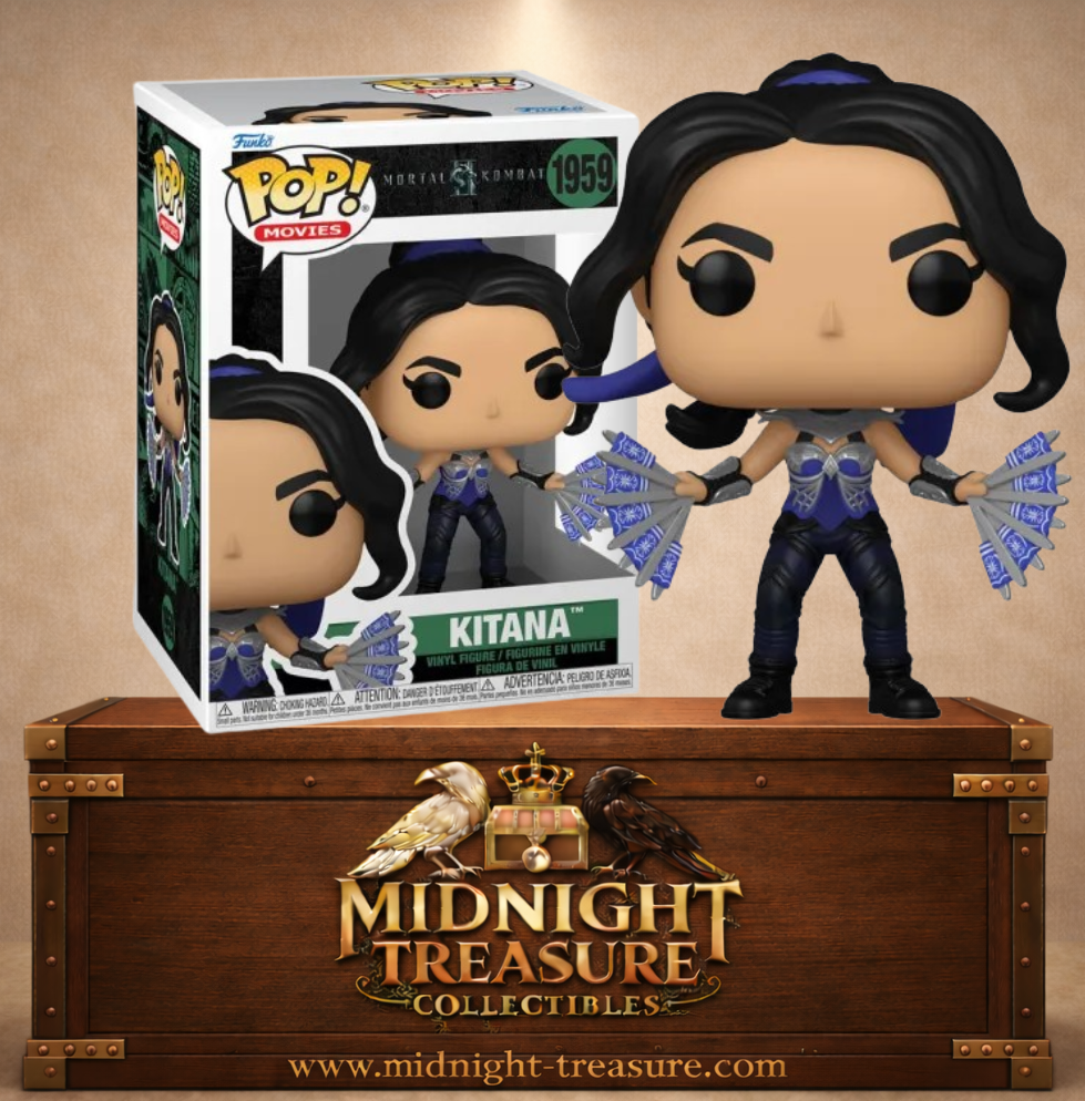 Funko Pop! Movies N°1959 – Kitana Mortal Kombat éventails combat princesse.