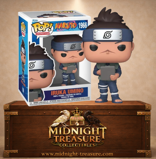 Funko Pop! Animation N°1966 – Iruka Umino Naruto professeur académie Konoha.