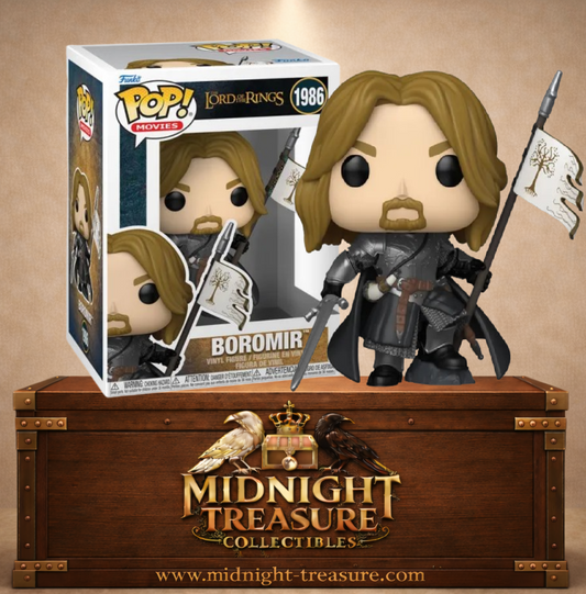 🛡️⚔️ Funko Pop! Movies N°1986 – Boromir – The Lord of the Rings (Le Seigneur des Anneaux) ⚔️🛡️
