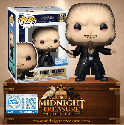 Funko Pop! N°204 Fenrir Greyback avec sa baguette – Harry Potter