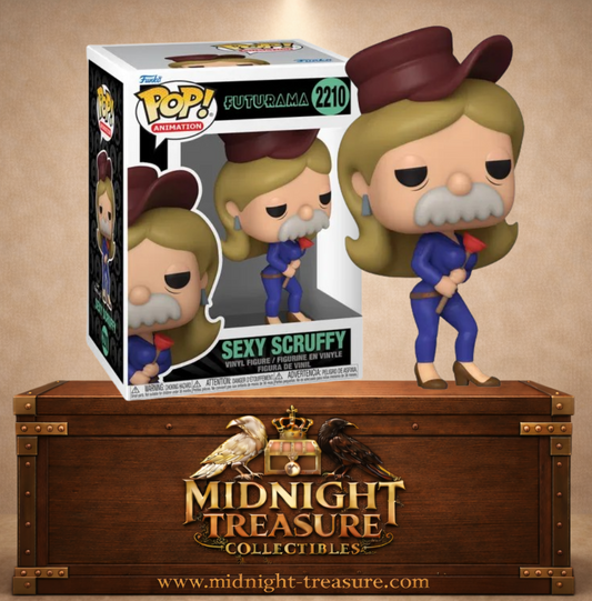Funko Pop! Animation N°2210 – Scruffy sexy Futurama ventouse humour.