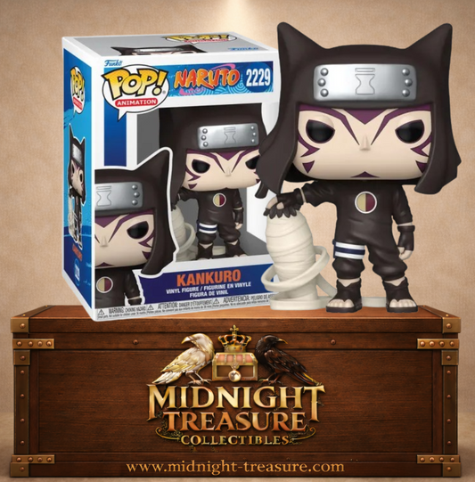 Funko Pop! Animation N°2229 – Kankuro Naruto marionnette bandages.