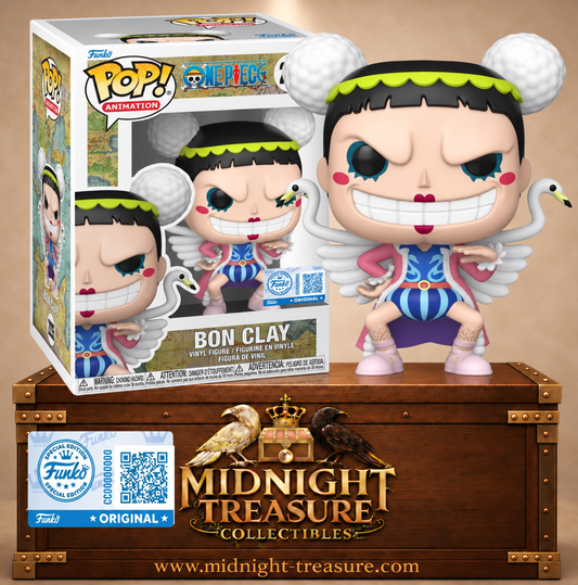 Funko Pop! Animation N°2235 Bon Clay Mr. 2 avec sa tenue aux cygnes – One Piece