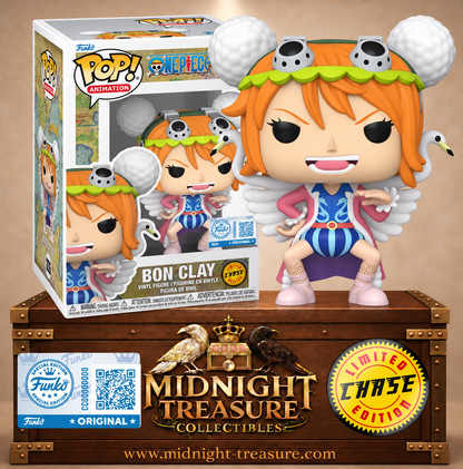 Funko Pop! Animation N°2235 Bon Clay transformé en Nami – version Chase – One Piece