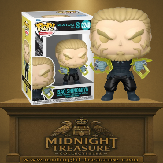 ⚡🔥 Funko Pop! Animation N°2248 – Isao Shinomiya – Kaiju No. 8 🔥⚡