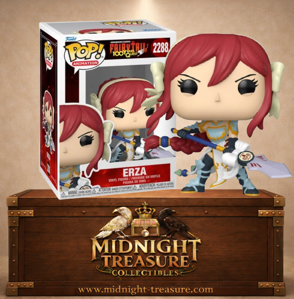 Funko Pop! Animation N°2288 – Erza Fairy Tail 100 Years Quest armure épée.