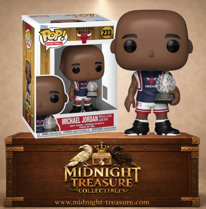 Funko Pop! Basketball N°233 – Michael Jordan, MVP du NBA All-Star Game 1998 avec les Chicago Bulls.