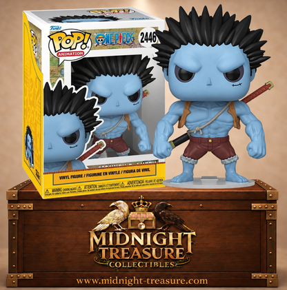 Funko Pop! Animation N°2446 Nightmare Luffy à la peau bleue avec sabre – One Piece