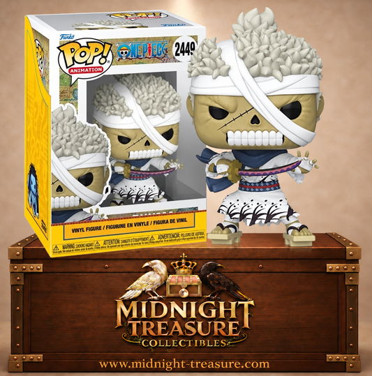 Funko Pop! Animation N°2449 Ryuma sous sa forme de samouraï zombie avec Shusui – One Piece