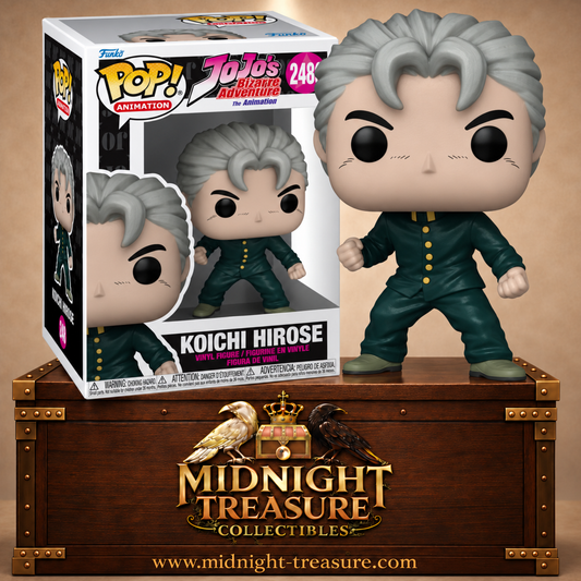 Funko Pop! Animation N°2489 Koichi Hirose en uniforme scolaire – JoJo’s Bizarre Adventure Diamond Is Unbreakable
