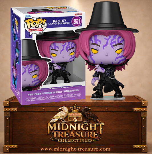 Funko Pop! Animation N°2521 Romance sous sa forme démoniaque avec gat noir – KPop Demon Hunters