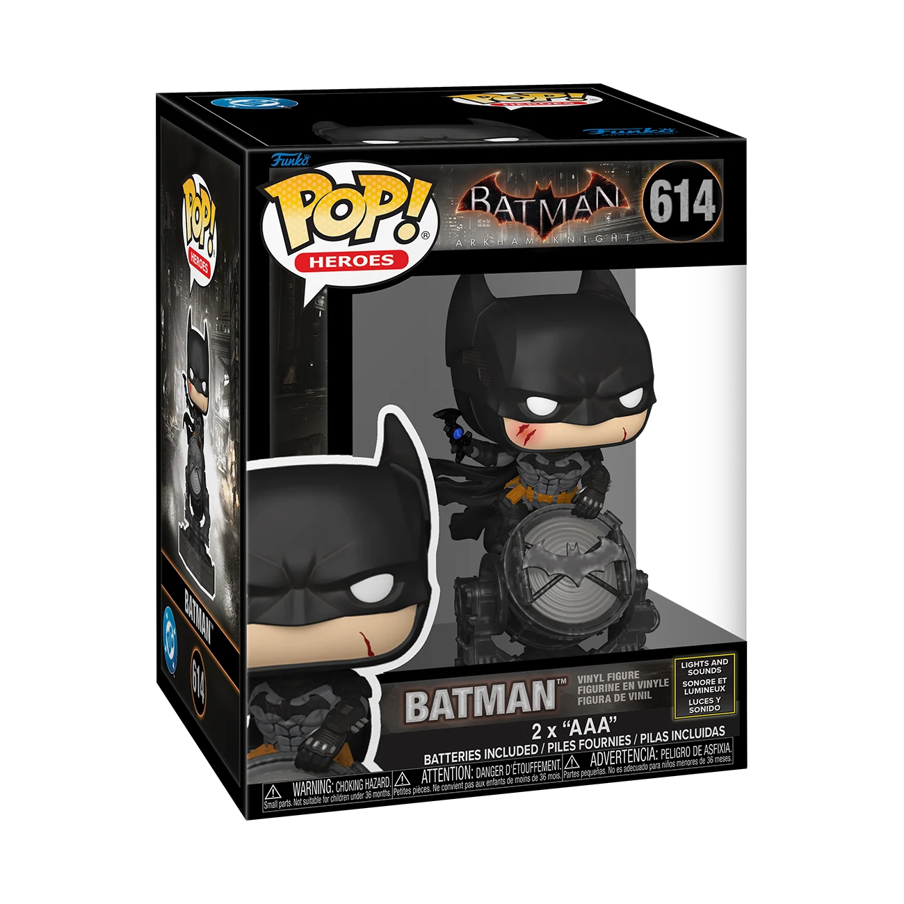 🦇🔦 Funko Pop! Heroes N°614 – Batman – Batman: Arkham Knight 🔦🦇