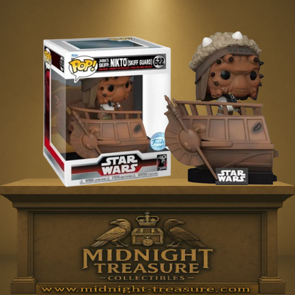 Funko Pop! Star Wars – Nikto (Skiff Guard) (N°622). Garde de Jabba the Hutt à bord du skiff, scène emblématique du Retour du Jedi sur Tatooine.