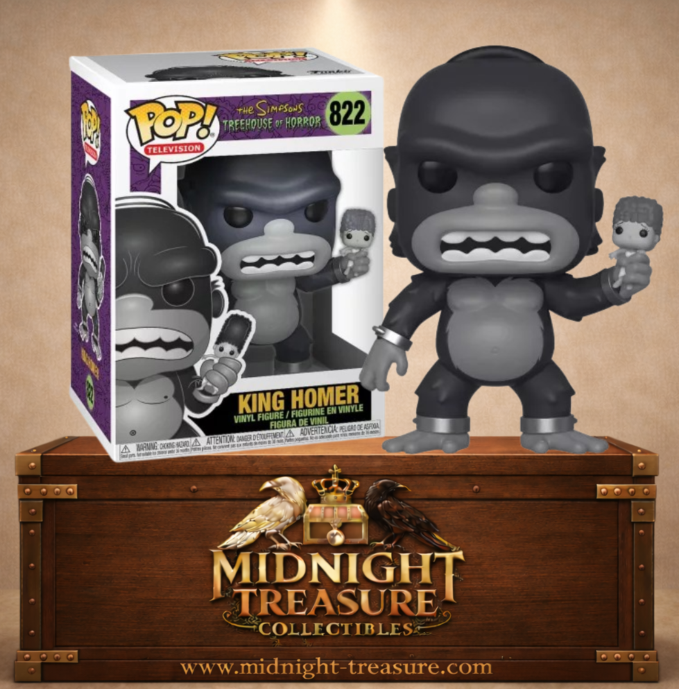 Funko Pop! The Simpsons N°822 – King Homer inspiré du segment King Kong dans Simpson Horror Show III.